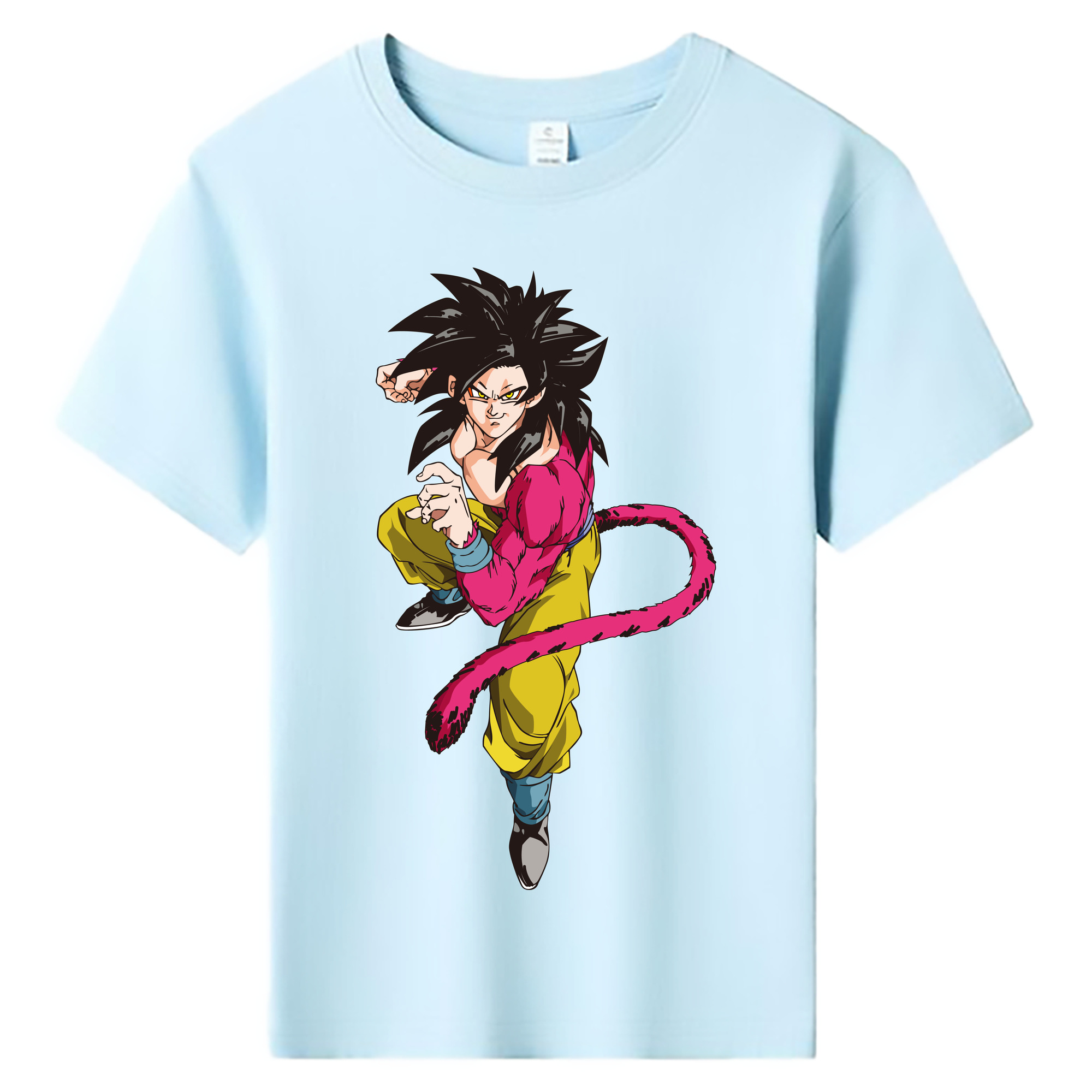 （画像用） ドラゴンボール 孫悟空（そん ごくう）Son Goku カカロット DRAGON BALL Kakarotto 綿100％キッズTシャツ（フロントプリント）